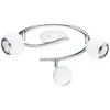 Image de BIMEDA Plafonnier 3L - Blanc/Chrome