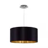Image de Eglo Suspension Maserlo - Nickel Satiné/Noir