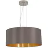 Image de EGLO Suspension Maserlo 53 cm - Cappuccino
