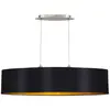 Image de Eglo Lampe Suspendue Maserlo - Noir/Doré