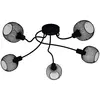 Image de Plafonnier 5 Lumières D75,5 cm - Noir