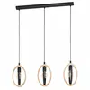 Image de Eglo Suspension linéaire bois   Noir