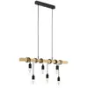Image de EGLO Lampe Suspendue Townshend - Noir et Marron
