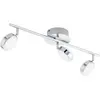 Image de EGLO Triple Spot LED Salto Chrome