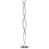 Image de Lampadaire Lasana - Chrome/Blanc