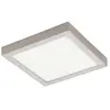 Image de Eglo Plafonnier LED monté Nickel Satiné