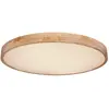 Image de Plafonnier LED aspect bois à intensité variable 3 000-6 000 K avec télécommande