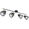 Image de Plafonnier spot design Blaha - 4 Ampoules - Gris