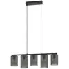 Image de But Suspension 5 lumières Colomera - Noir