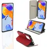 Image de Xeptio Housse portefeuille à rabat avec porte-cartes Xiaomi Redmi Note 12 4G - Rouge
