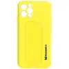 Image de Wozinsky Coque iPhone 12 Pro Max Silicone Jaune