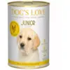 Image de DOG'S LOVE-Boîte Chiot   Dog's Love Junior Volaille & Courges 400 gr