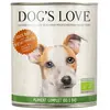 Image de DOG'S LOVE-Boîte Chien   Dog's Love bio Boeuf 200 gr