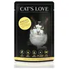Image de CAT'S LOVE-Sachet Chat   Cat's Love Poulet 85 gr