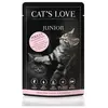 Image de CAT'S LOVE-Sachet Chaton   Cat's Love Poulet 85 gr
