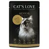 Image de CAT'S LOVE-Sachet Chat Senior   Cat's Love Canard 85 gr