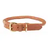 Image de Collier pour chien en cuir roulé Weatherbeeta Marron S 1001694013