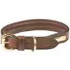 Image de Collier pour chien en cuir rembourré Weatherbeeta Marron M 1001696006