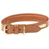Image de Collier pour chien en cuir rembourré Weatherbeeta Marron M 1001696010