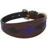Image de Collier pour chien en cuir Weatherbeeta Lurcher Polo Marron XS 1001704010