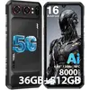 Image de OUKITEL WP68 Air 5G Téléphone Incassable 36Go + 512Go 6,88" 8000mAh 64MP NFC - Noir