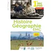 Image de Histoire géographie EMC 1re bac pro : cahier : nouveau programme