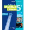 Image de Cahier de physique chimie 5e, cycle 4 : conforme aux ajustements de programme 2020