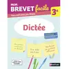 Image de Mon brevet facile, 3e : dictée