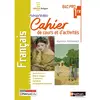 Image de Français 1re bac pro : nouveau cahier de cours et d'activités : nouveaux programmes