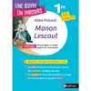 Image de Abbé Prévost, Manon Lescaut : parcours personnages en marge, plaisirs du romanesque : 1re bac français