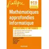 Image de Mathématiques approfondies, informatique ECG 2e année : questions et méthodes : nouveau programme