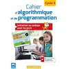 Image de Cahier d'algorithmique et de programmation : cycle 3 : initiation au codage avec Scratch