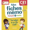 Image de Mes fiches mémo : français et maths, CE1, 7-8 ans, tout retenir en un clin d'oeil ! : conforme aux nouveaux programmes