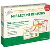 Image de Mes leçons de maths niveau collège, 5e, 4e, 3e : 54 cartes mentales pour comprendre facilement les maths et préparer sereinement l'épreuve du brevet !