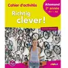 Image de Richtig clever ! allemand 2e année, A1+-A2 : cahier d'activités : nouveau programme