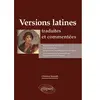 Image de Versions latines : traduites et commentées