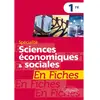 Image de Spécialité sciences économiques & sociales 1re en fiches