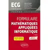 Image de Formulaire mathématiques appliquées informatique ECG 1re et 2e années : nouveaux programmes