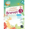 Image de Cahier de français 3e, brevet : édition conforme au nouveau brevet 2018