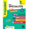 Image de Mes spécialités SES, HGGSP, maths, 1re générale : nouveau bac