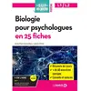 Image de Biologie pour psychologues en 25 fiches