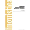 Image de Linguistique coréenne et japonaise : dynamiques contrastives
