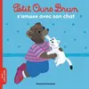Image de Petit Ours Brun s'amuse avec son chat