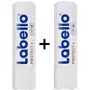 Image de Labello Protect+ Stick Lèvres SPF15 2x4,8g