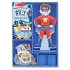 Image de Melissa & Doug - 13550 - PoupÃ©e Et Mini PoupÃ©e - Billy Magnetic - Wooden Dress Up Doll