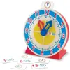 Image de Melissa & Doug - 14284 - Jeu De SociÃ©tÃ© Educatif - Horloge Â« Tourne Et Dis L'heure Â»