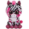 Image de Flippables Small - Peluche Sequins Zoey Le ZÃ¨bre 15 Cm