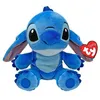 Image de Peluche Stitch Disney small bleu - Bleu