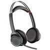 Image de Poly Voyager Focus UC B825-M - Pas de support de charge - micro-casque - sur-oreille - Bluetooth - sans fil - Suppresseur de bruit actif - CertifiÃ© pour Microsoft Teams - pour Microsoft Lync