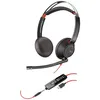 Image de Poly Blackwire 5220 - 5200 Series - micro-casque - sur-oreille - filaire - USB, jack 3,5mm - CertifiÃ© pour Microsoft Teams